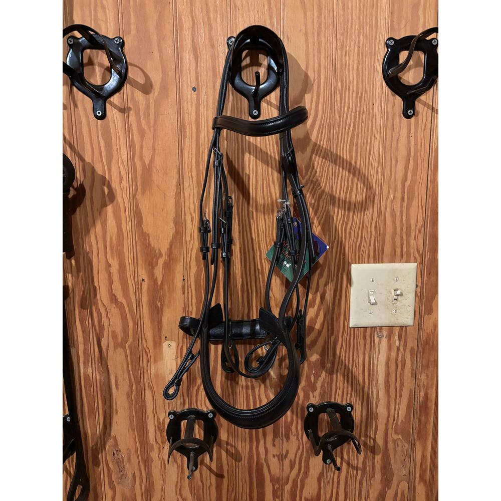Red Barn Capriole Weymouth Double Bridle Oversize